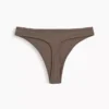 Tanga de algodón orgánico elástico súper suave