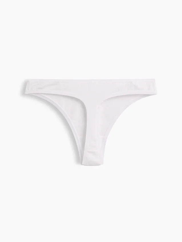 Tanga de algodón orgánico elástico súper suave