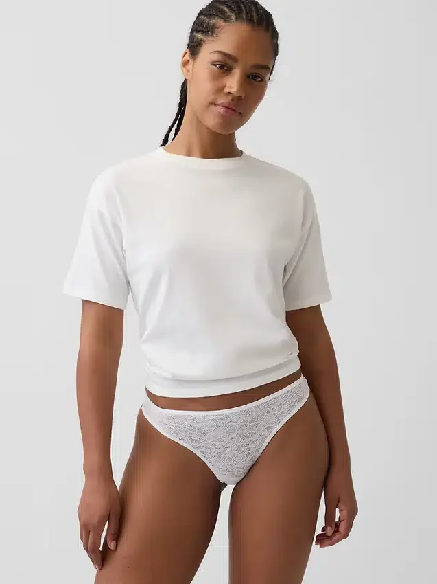 Tanga de encaje