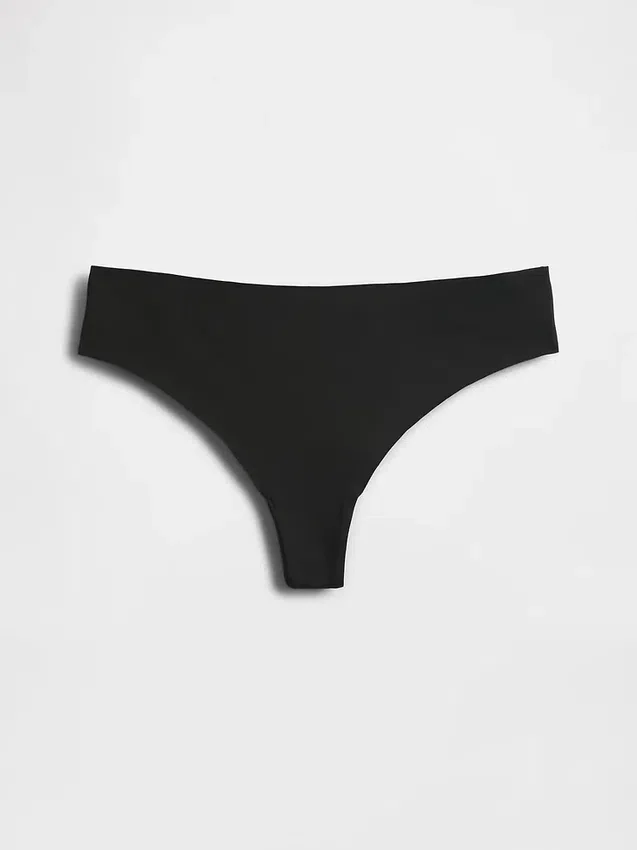 Tanga invisible de algodón orgánico elástico
