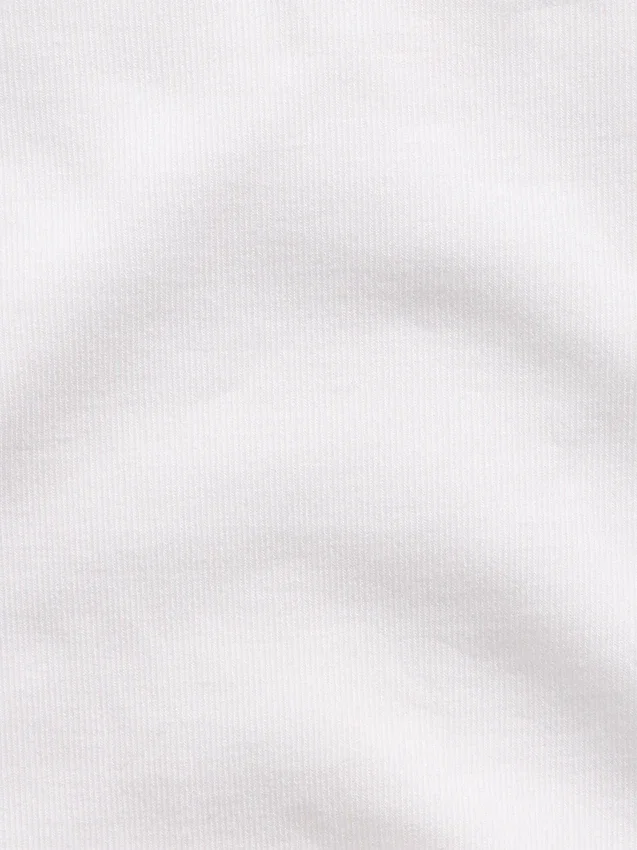 Tanga invisible de algodón orgánico elástico