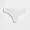 Tanga invisible de algodón orgánico elástico