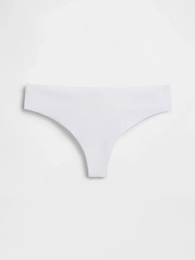 Tanga invisible de algodón orgánico elástico