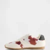 Tenis infantiles con estampado de vaca