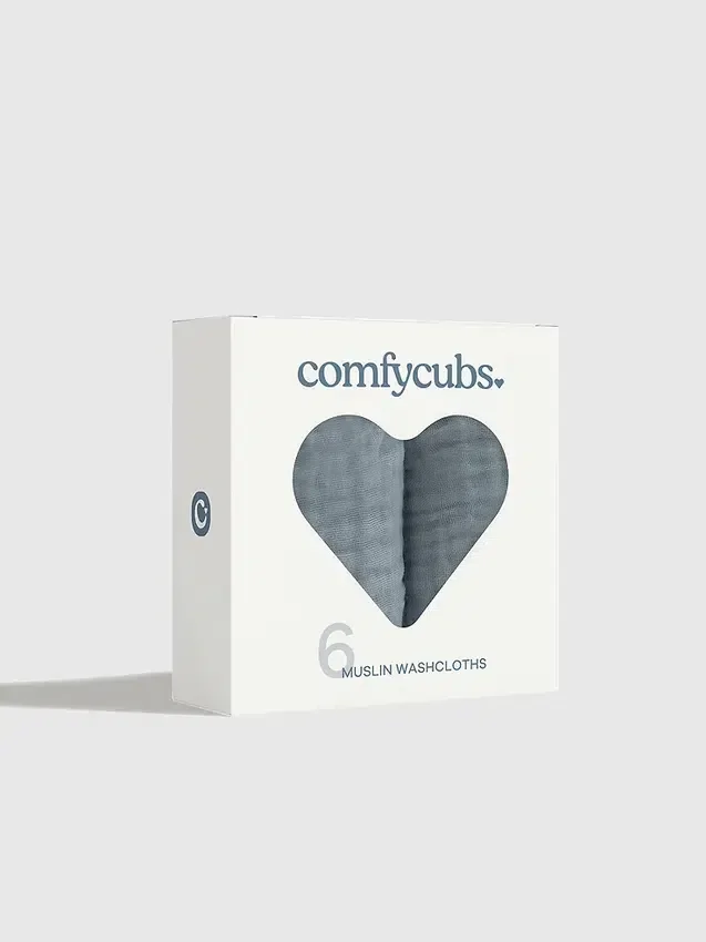 Toallitas de muselina de Comfy Cubs