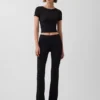 Top corto cruzado reversible GapFit Smooth