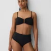 Top de bikini bandeau convertible
