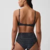 Top de bikini bandeau convertible