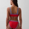 Top de bikini tipo bandeau