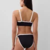 Top de bikini tipo bandeau
