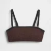 Top de bikini tipo bandeau