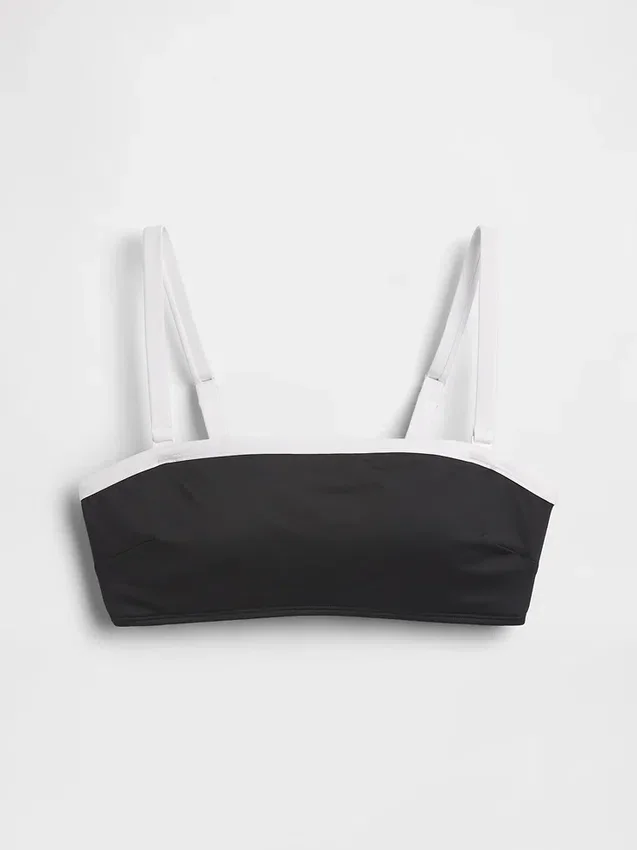 Top de bikini tipo bandeau
