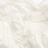Top de popelín con pliegues