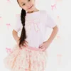 Tutu de pétalos con estampado floral delicado de Sweet Wink