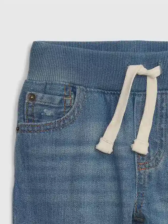 Vaqueros ajustados sin cordón para bebés y niños pequeños