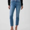 Vaqueros capri de talle bajo