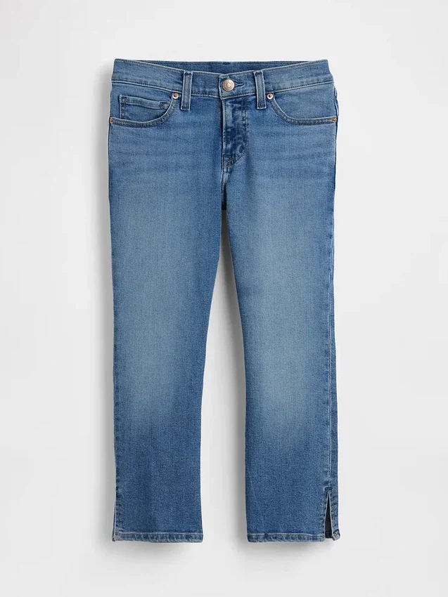 Vaqueros capri de talle bajo