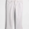 Vaqueros capri de talle bajo