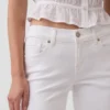 Vaqueros capri de talle bajo