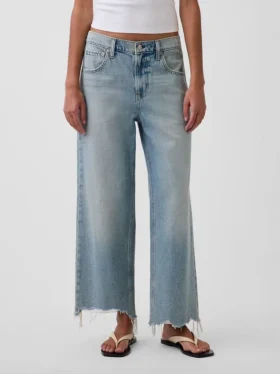 Vaqueros cortos, holgados y de talle bajo