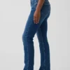 Vaqueros Curvy de talle alto, estilo delgado y recto de los años 90