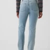 Vaqueros Curvy de talle alto, estilo delgado y recto de los años 90