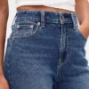 Vaqueros Curvy de talle alto, estilo delgado y recto de los años 90