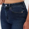 Vaqueros Curvy de talle alto, estilo delgado y recto de los años 90