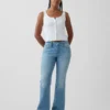 Vaqueros Curvy de talle bajo, largos y ajustados