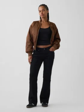 Vaqueros Curvy de talle bajo, largos y ajustados