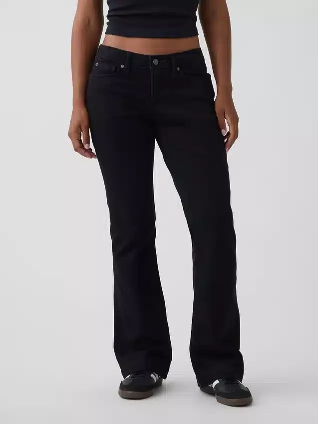 Vaqueros Curvy de talle bajo, largos y ajustados
