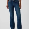 Vaqueros Curvy de talle bajo, largos y ajustados