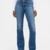 Vaqueros Curvy de talle bajo, largos y ajustados