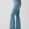 Vaqueros Curvy de talle bajo, largos y ajustados
