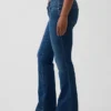Vaqueros Curvy de talle bajo, largos y ajustados