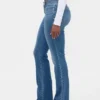 Vaqueros Curvy de talle bajo, largos y ajustados