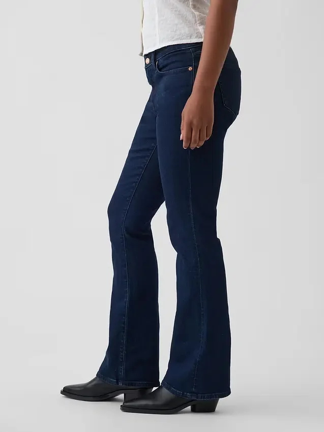 Vaqueros Curvy de talle bajo, largos y ajustados