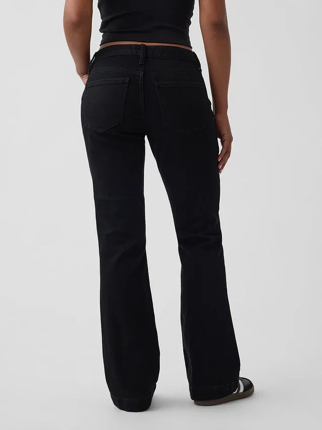 Vaqueros Curvy de talle bajo, largos y ajustados