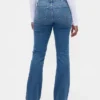Vaqueros Curvy de talle bajo, largos y ajustados