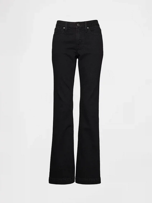Vaqueros Curvy de talle bajo, largos y ajustados