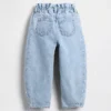 Vaqueros de bebé y niño con lazo y diseño de herradura
