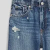 Vaqueros de corte ancho y talle bajo para niños