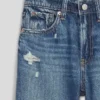 Vaqueros de corte ancho y talle bajo para niños