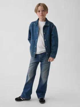 Vaqueros de corte relajado tipo bootcut para niños