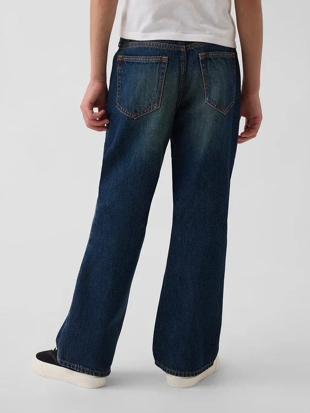 Vaqueros de corte relajado tipo bootcut para niños