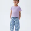 Vaqueros de mezclilla Daisy Horseshoe para bebés y niños pequeños
