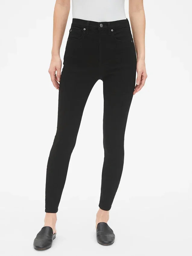 Vaqueros de mezclilla «Sky High» de corte true skinny con bolsillos secretos alisadores