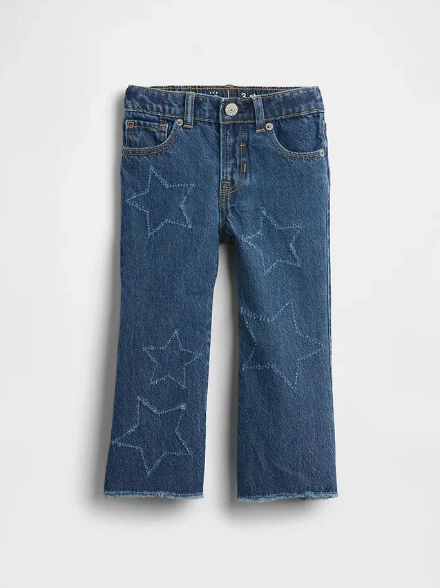 Vaqueros de mezclilla Star Stride para bebés y niños