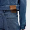 Vaqueros de talle alto con corte arqueado de GAP × Victoria Beckham