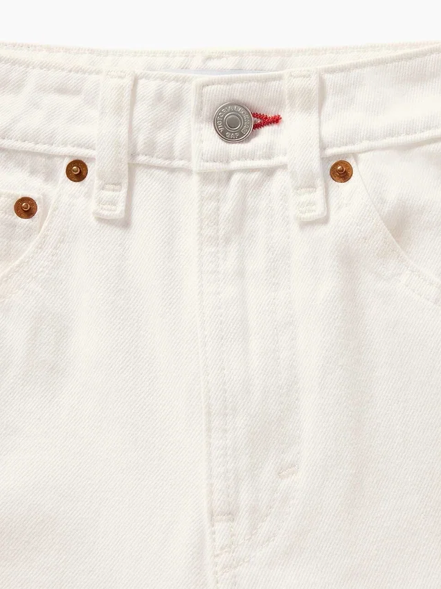 Vaqueros de talle alto con corte arqueado de GAP × Victoria Beckham
